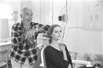<div><span style="font-size: 10pt;">Claudia Cardinale at the make-up with Alberto De Rossi (make-up artist)</span></div>
<div><span style="font-size: 10pt;">Photo by Angelo Frontoni</span></div>