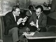 <div>Luchino Visconti alla conferenza stampa per la presentazione del film (Roma, 4 maggio 1962)</div>
<div><span style="font-size: 10pt;">Foto di Giovan Battista Poletto</span></div>