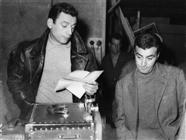 <div><span style="font-size: 10pt;">Yves Montand and Giuseppe De Santis during the shooting of the film</span></div>
<div><span style="font-size: 10pt;">Photo by Giovan Battista Poletto</span></div>