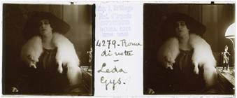Leda Gys, stereoscopic portrait